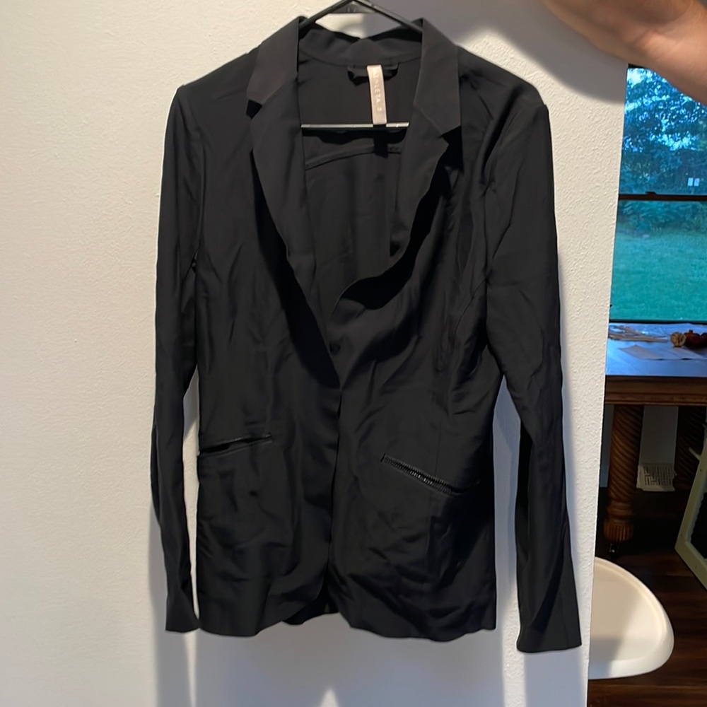 Athleta blazer black